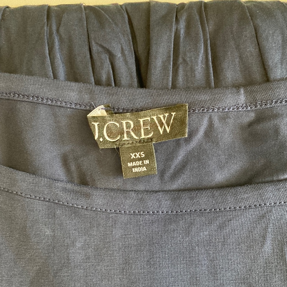 J. Crew Women's‎ Pintuck mixy dress XXS Navy - Picture 4 of 6